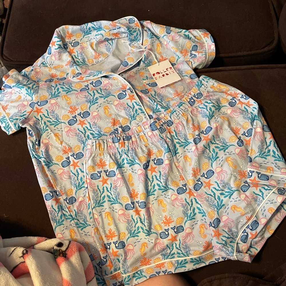 Women’s deep sea pajamas by Roller Rabbit